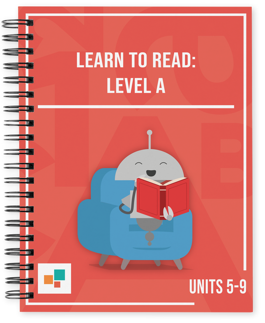 Learn to Read: Level A, Units 5-9