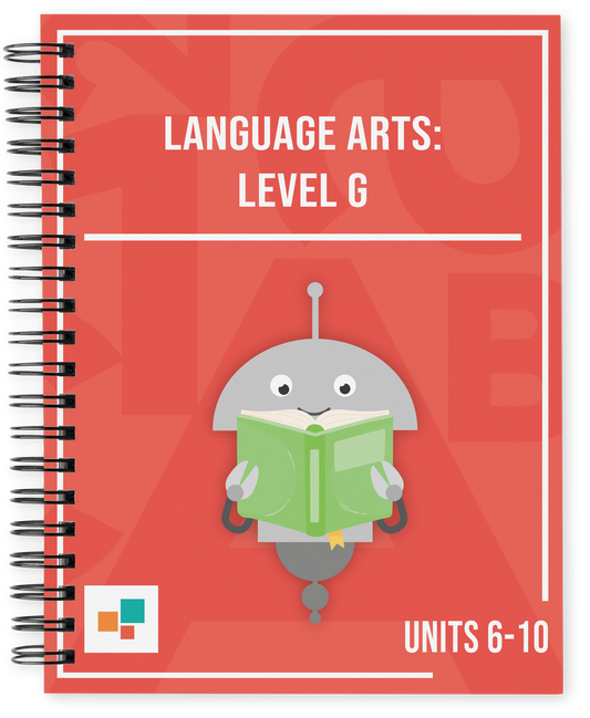 Language Arts: Level G, Units 6-10