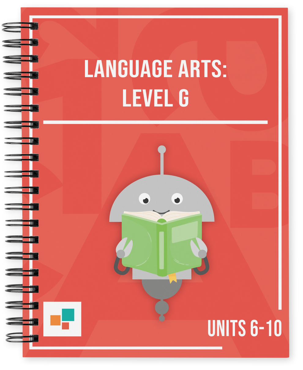 Language Arts: Level G, Units 6-10 – Miaplaza, Inc.