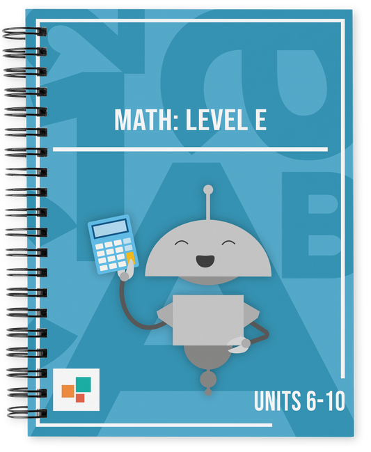 Math: Level E, Units 6-10