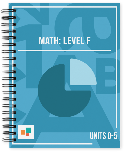 Math: Level F, Units 0-5