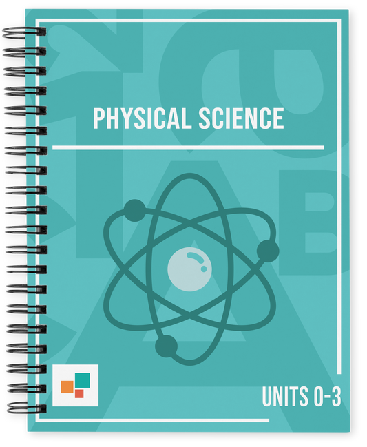 Physical Science, Units 0-3