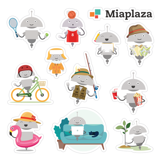 Sticker Sheet - Activity Mia