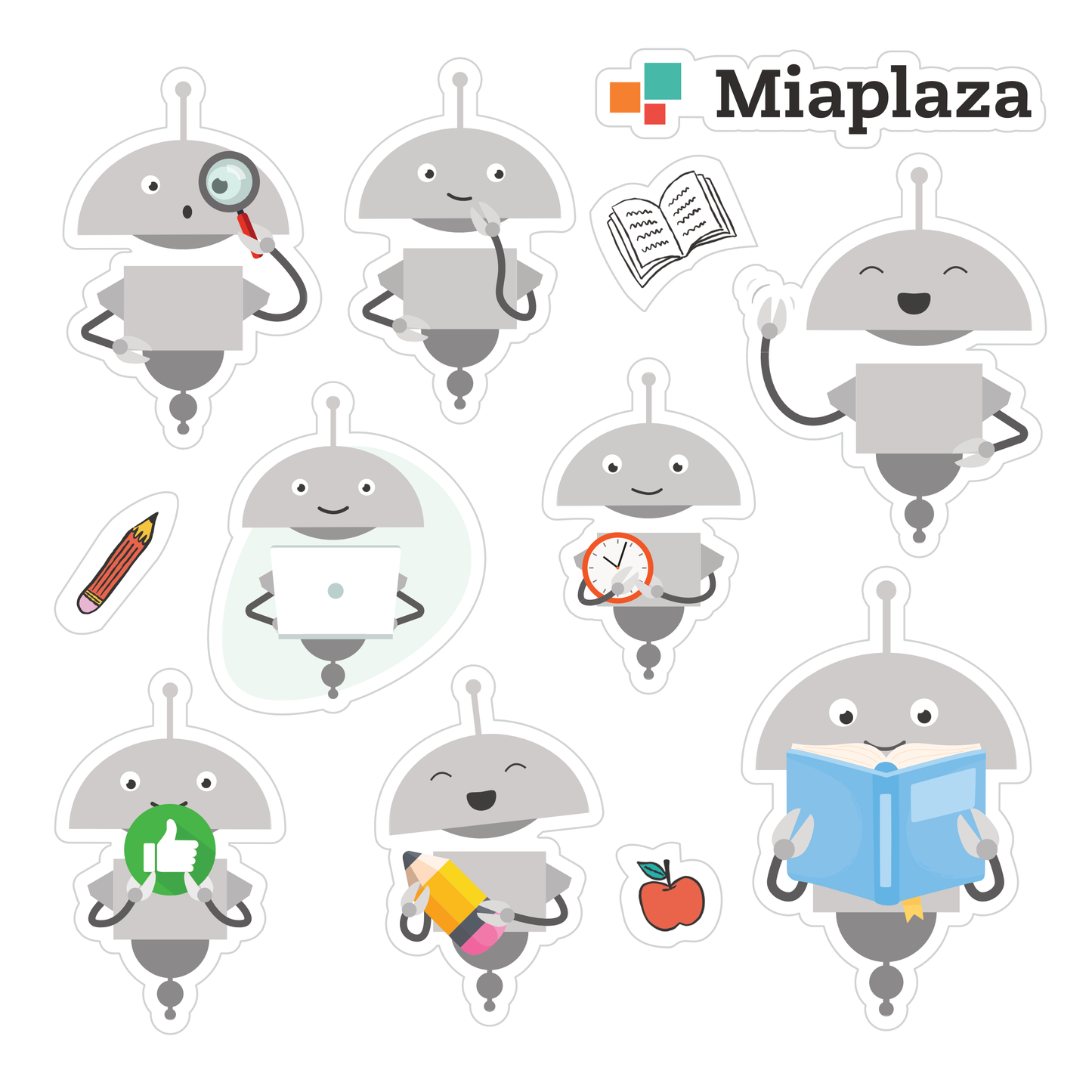 Sticker Sheet - General Mia